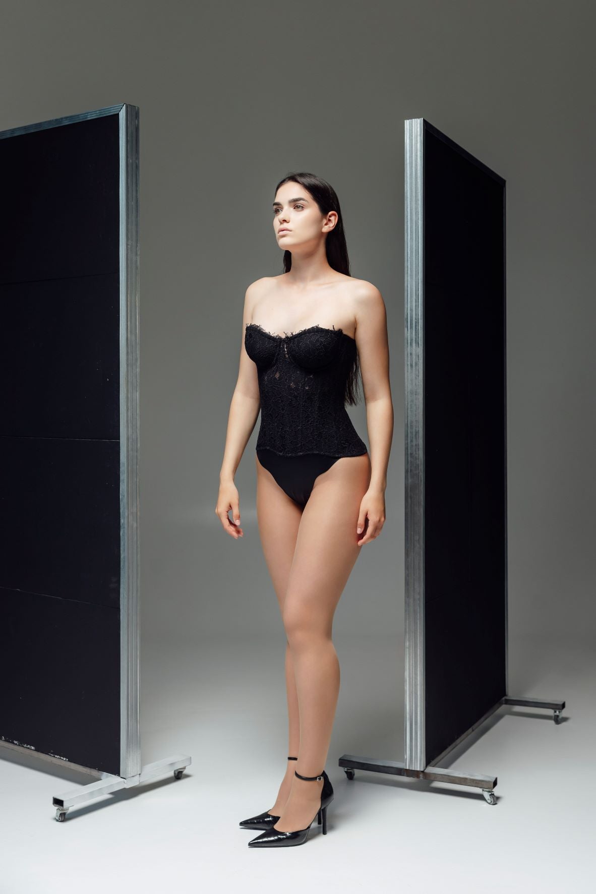 Lace Desire corset / чорний