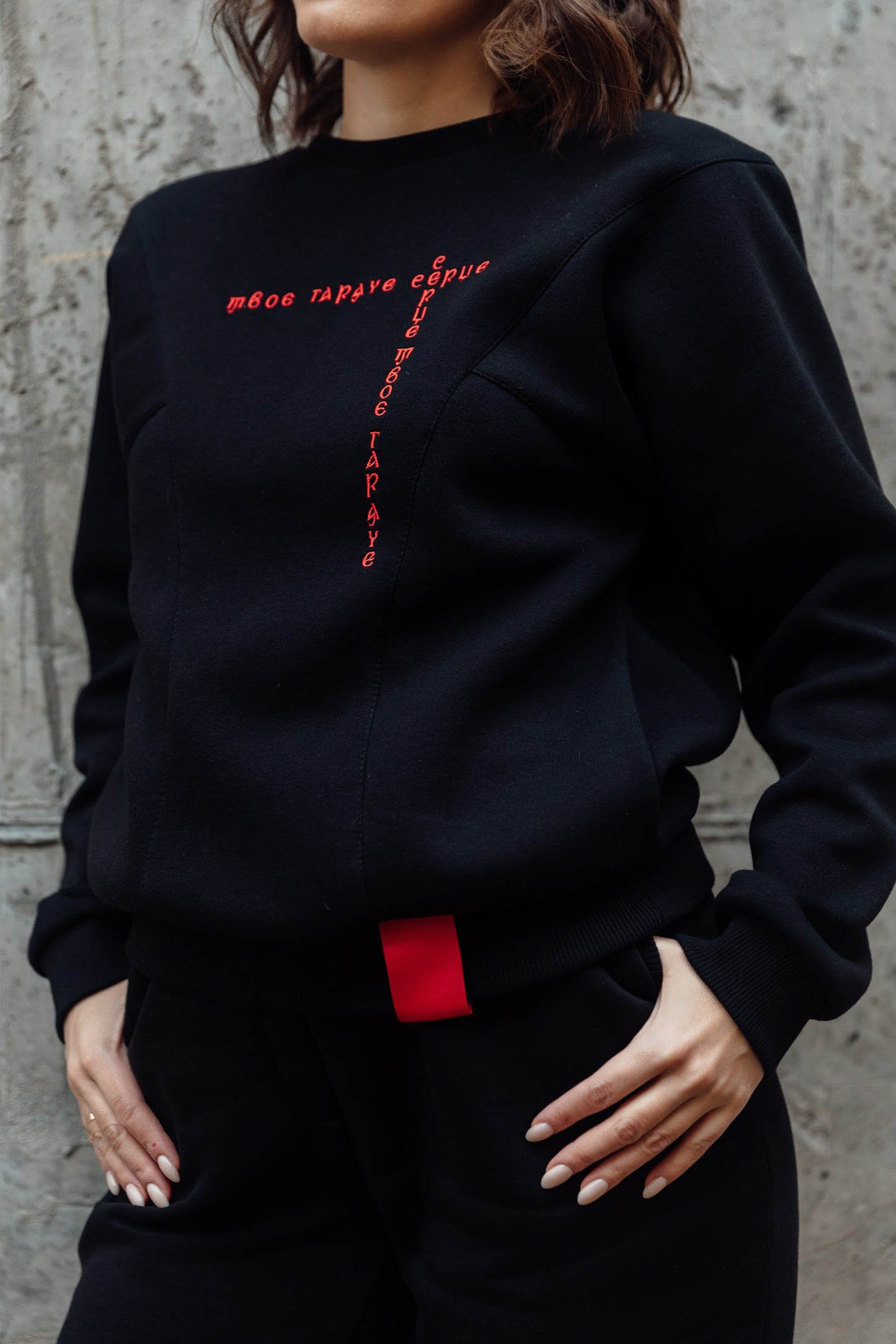 ТВОЄ ГАРЯЧЕ СЕРЦЕ костюм, чорний