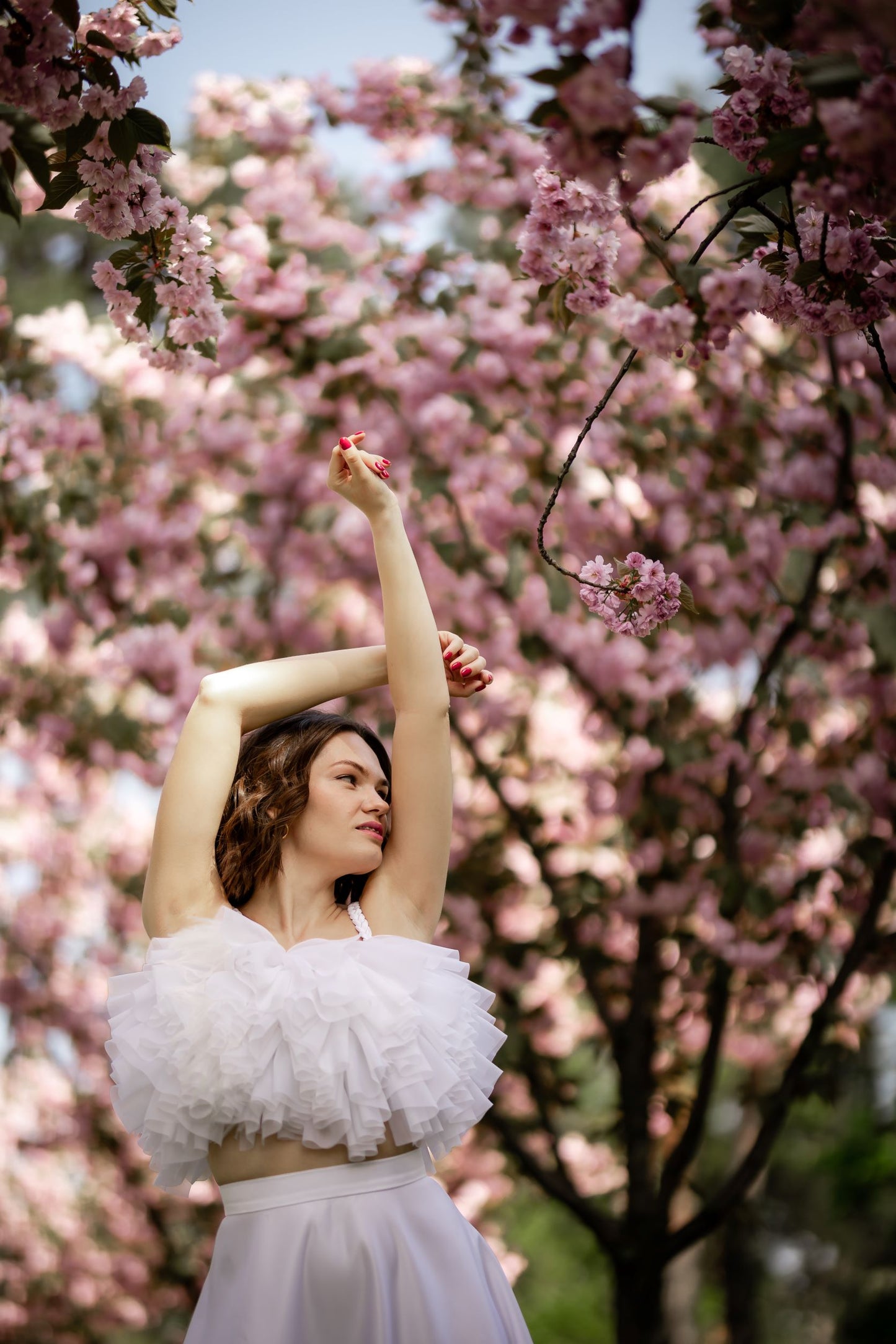 Весільний шик / топ та спідниця