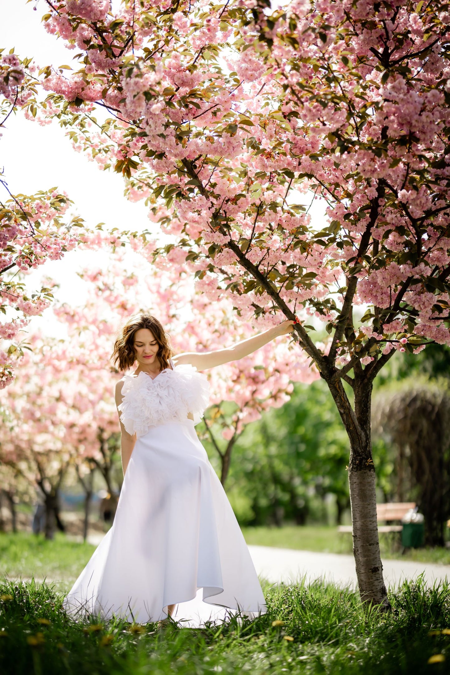 Весільний шик / топ та спідниця