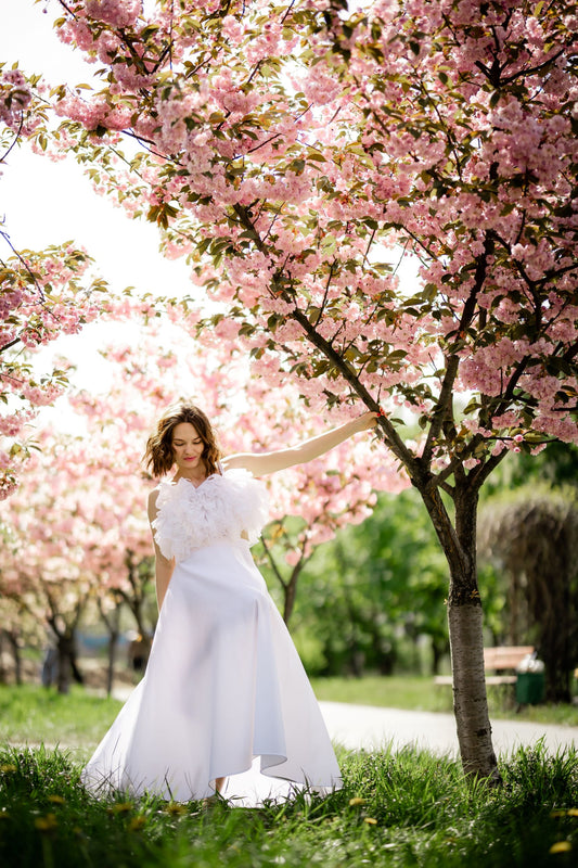 Весільний шик / топ та спідниця