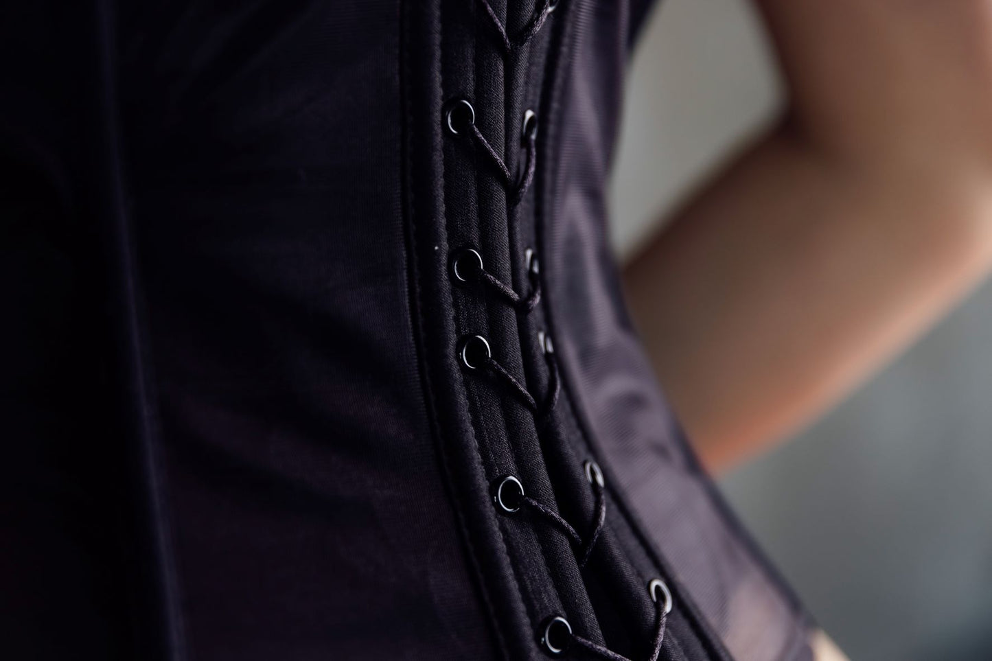 Black Vail corset