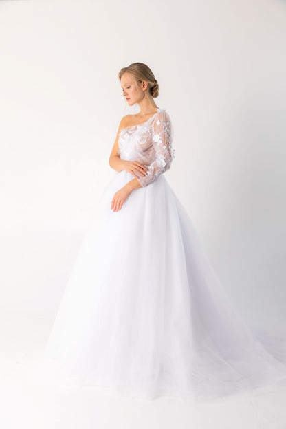 Білосніжна лебідка / сукня