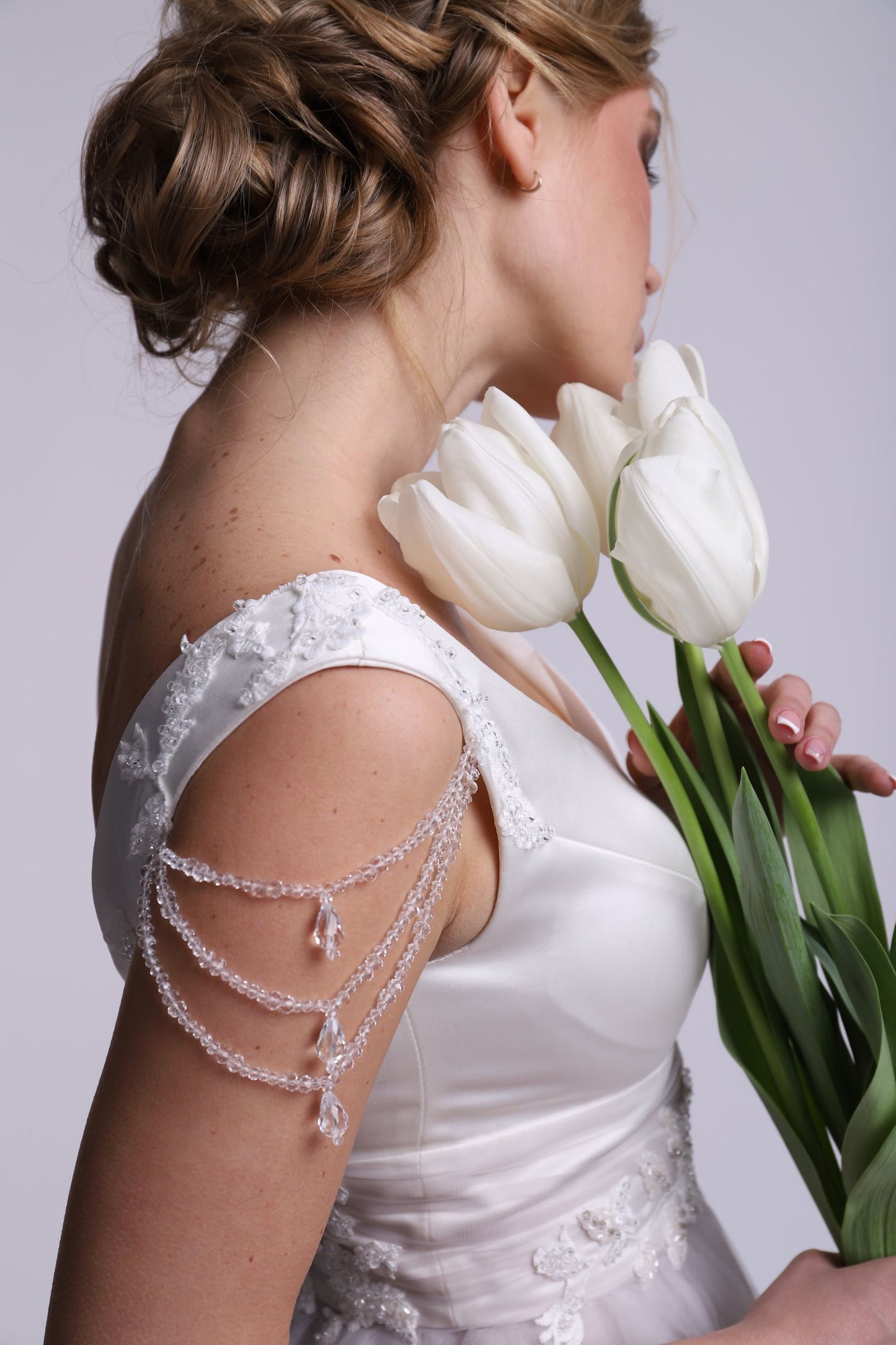 Молочний туман / сукня блискуча