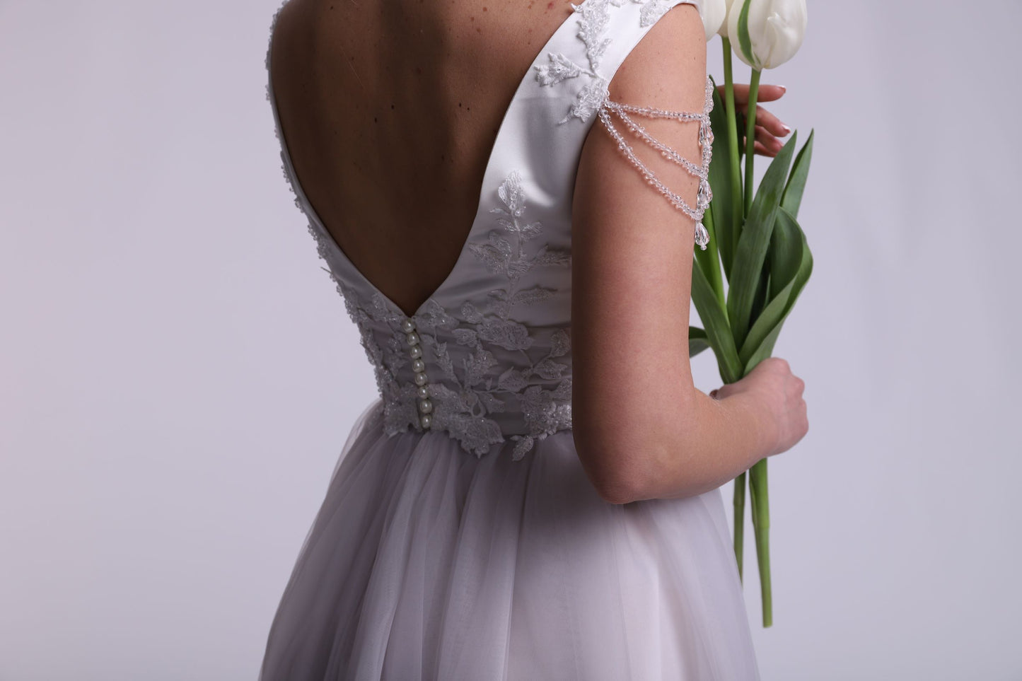 Молочний туман / сукня блискуча