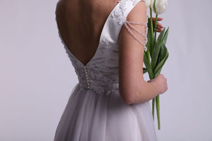 Молочний туман / сукня блискуча