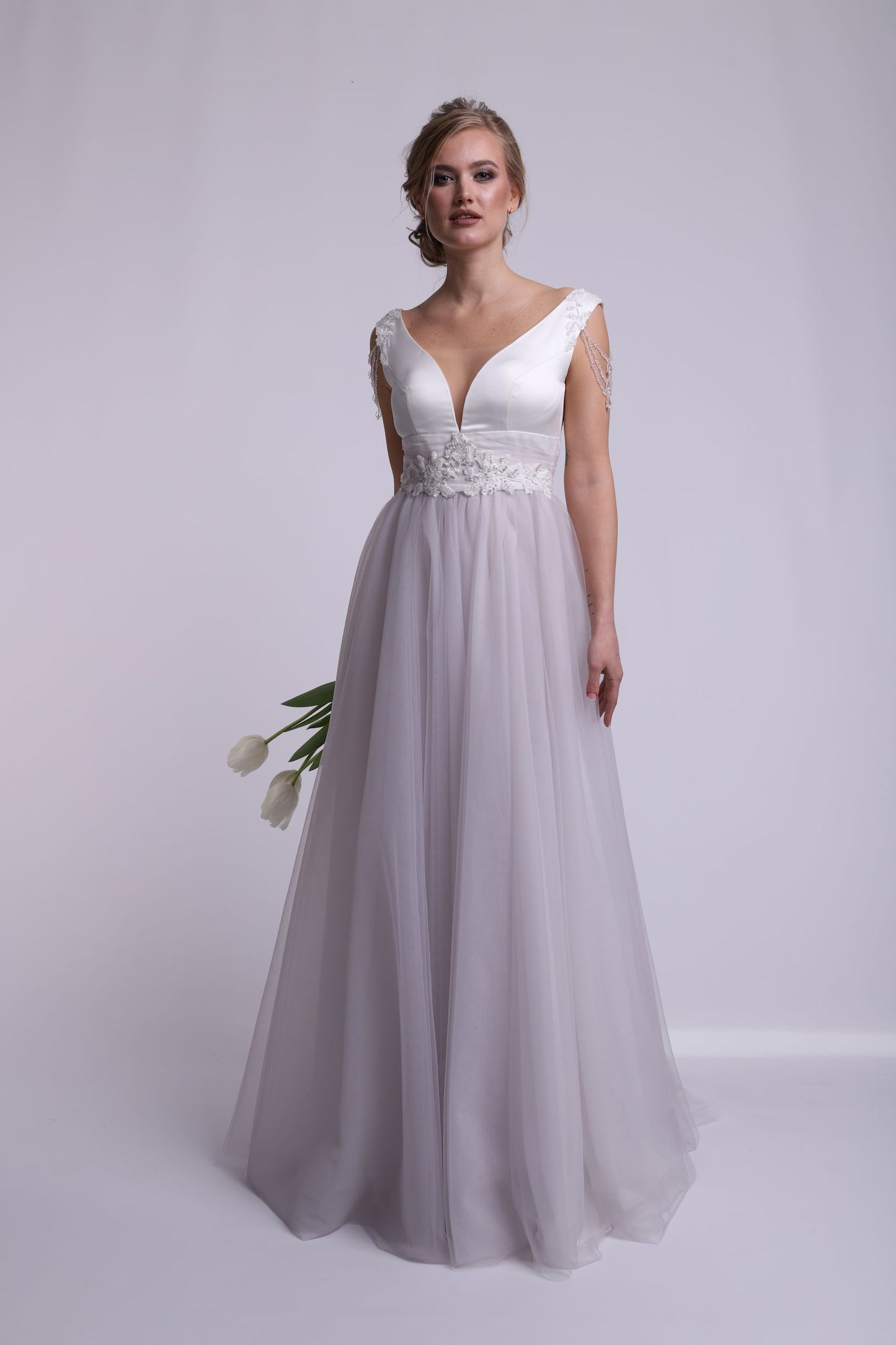 Молочний туман / сукня блискуча