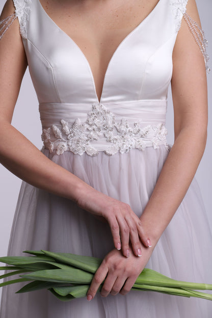 Молочний туман / сукня блискуча