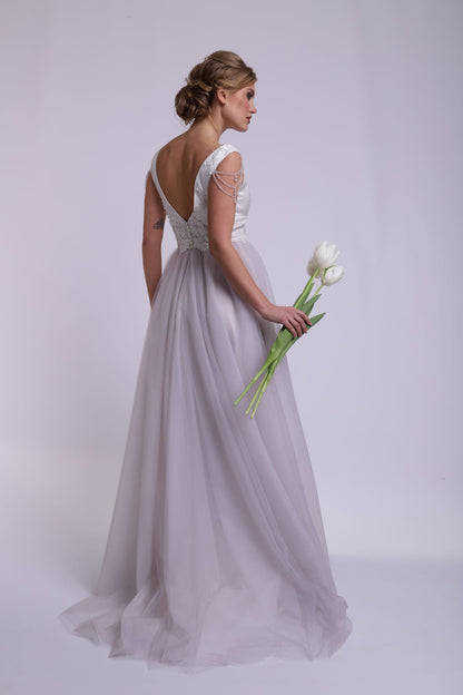 Молочний туман / сукня блискуча